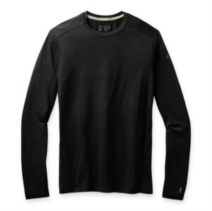 Smartwool Mens All-Season Merino Base Layer L/S, Black