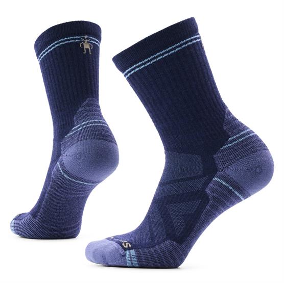 Smartwool Womens Hike Light Cushion Crew Socks, Deep Navy