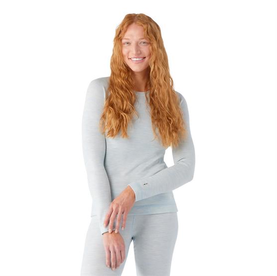Smartwool Womens Thermal Merino Base Layer Crew, Winter Sky