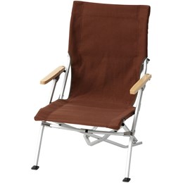 Snow Peak Low Beach Chair Foldestol Brun Stole