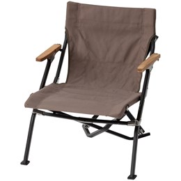 Snow Peak Luxury Low Beach Chair Grå Stole
