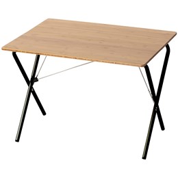 Snow Peak Single Action Table Medium Bamboo Light Borde