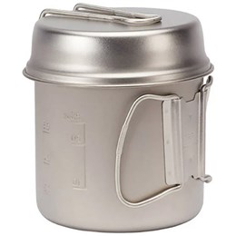 Snow Peak Titanium Trek 1400 Grå Gryder