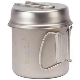 Snow Peak Titanium Trek 900 Grå Gryder