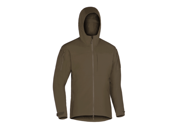 Softshell jakke med hætte | RAPAX - Clawgear - S - Grøn