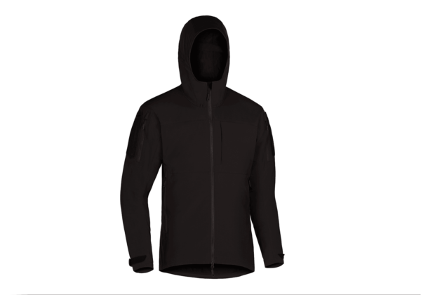 Softshell jakke med hætte | RAPAX - Clawgear - S - Sort