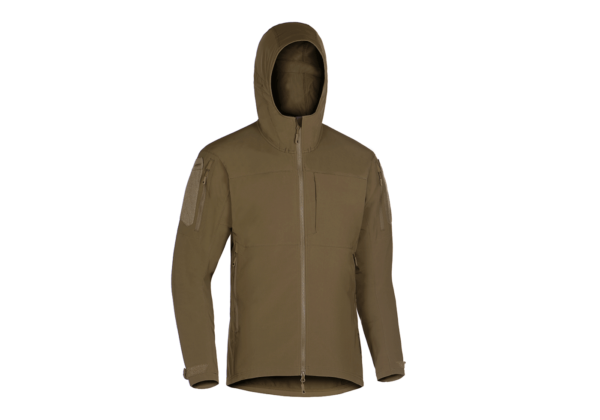 Softshell jakke med hætte | RAPAX - Clawgear - S - Swamp