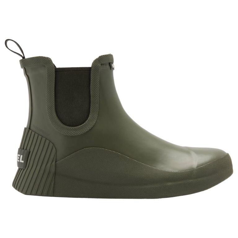 Sorel Out N About IV Chelsea Rain Waterproof Dame EU 37Â½ Stone Green/Alpine Tundra Gummistøvler