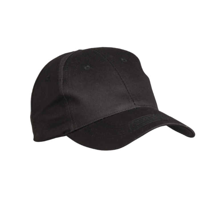 Sort kasket - Black Baseball Cap - Mil-Tec