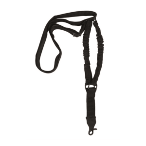 Sort riffelrem | Tactical Sling With Bungee (1-POINT) - Mil-Tec