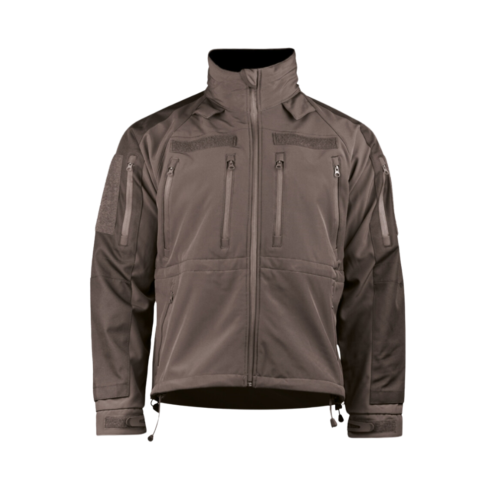 Sort softshell jakke herre Mil-Tec - L