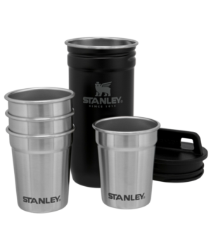 Stanley Adventure Nesting Shot Glass Set - Matte Black