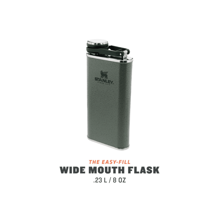 Stanley Classic Flask .23L Lommelærke - Hammertone Green