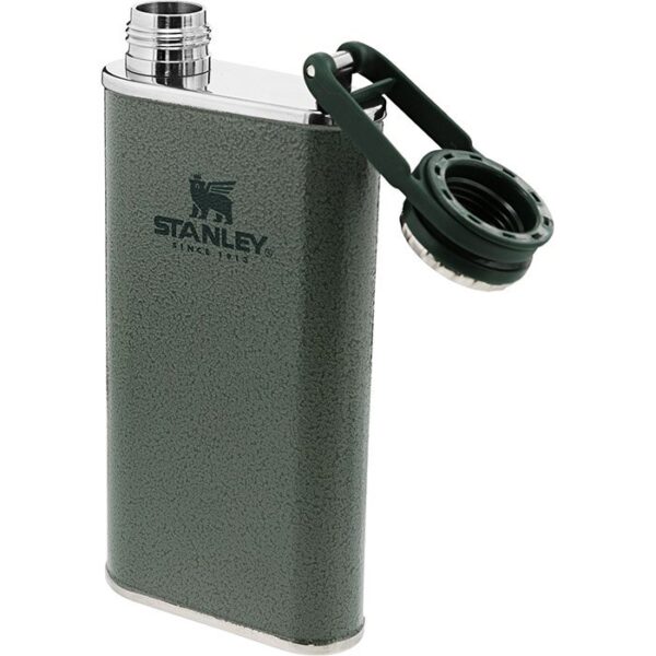 Stanley Classic Wide Mouth Flask 0,23 L-hammertone green - Drikkeflasker /-dunk