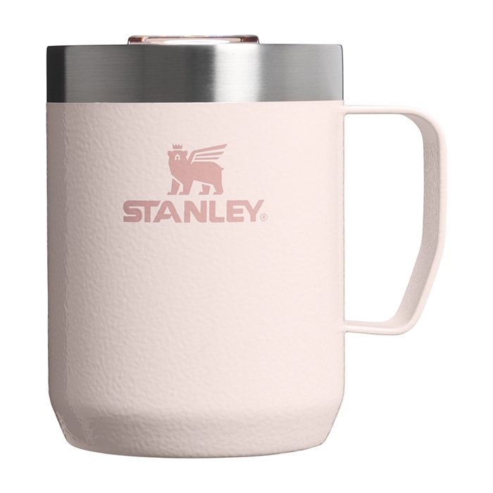 Stanley Everyday Camp Mug 0.23L-hammertone rose quartz - Termoflasker