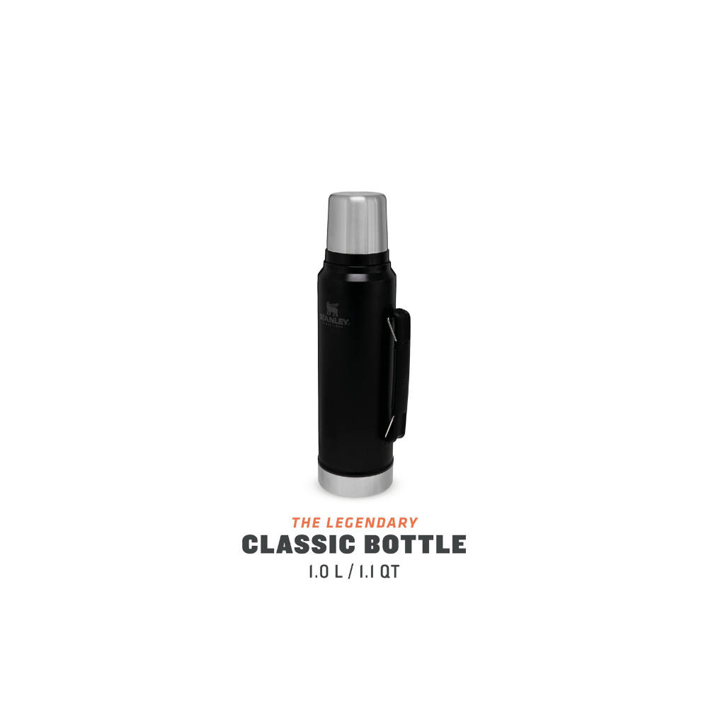 Stanley Legendary Classic Bottle 1.0L Termokande - Matte Black
