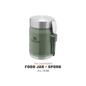 Stanley Legendary Food Jar + Spork .4L Termo madkasse - Hammertone green