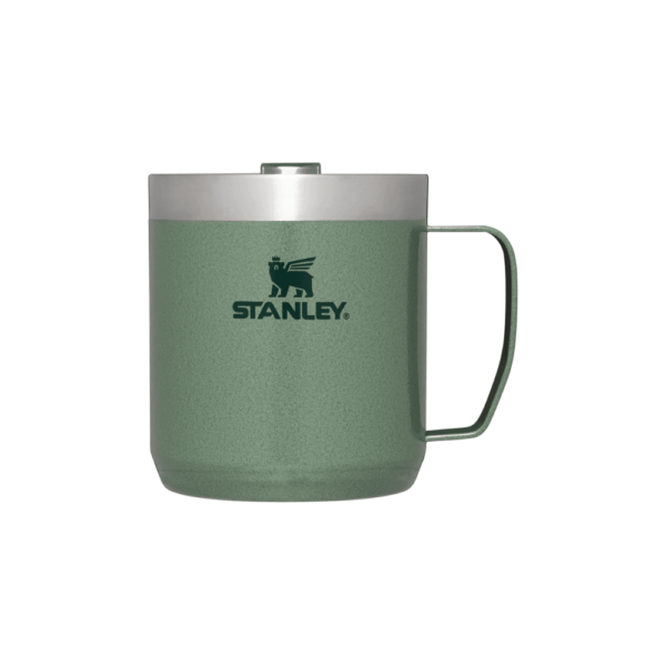 Stanley termokop med låg | Stanley Legendary Camp Mug .35L - Hammertone green