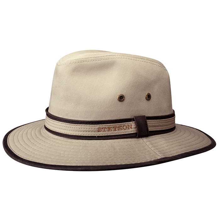 Stetson Ava Traveller Protective Sun hat UPF40+, beige-S - Hat