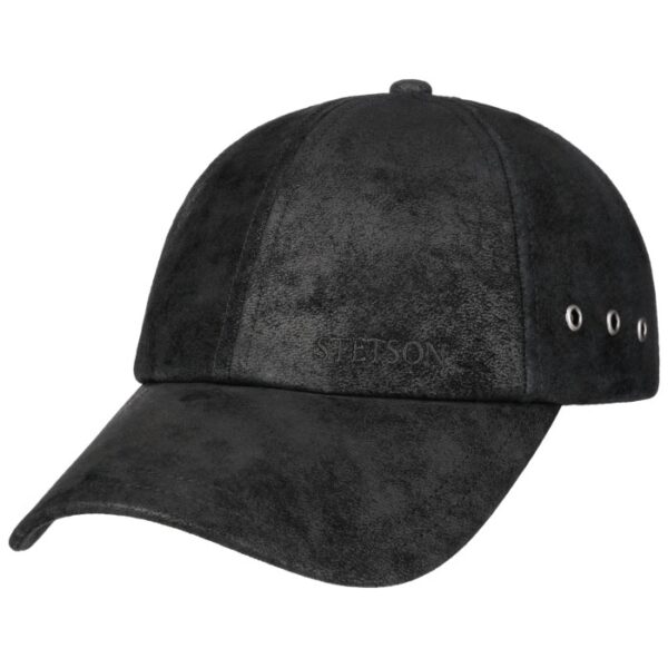 Stetson Baseball Cap Pigskin, Orangeic Sort - Baseball cap, kasket