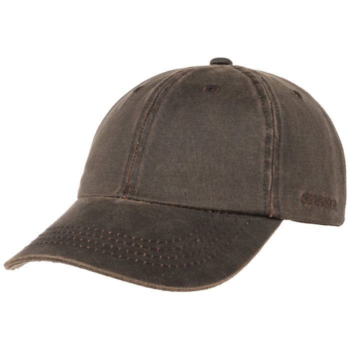 Stetson Baseball Cap Rustic UPF80+, brown-M - Baseball cap, kasket