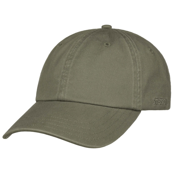 Stetson Baseball Cap UPF 40+, olive - Baseball cap, kasket