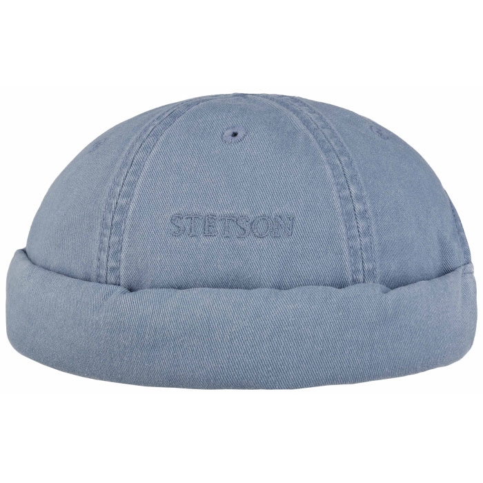 Stetson Docker Cotton UPF40+, blue-L - Sixpence