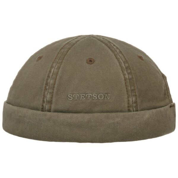 Stetson Docker Cotton UPF40+, brown-L - Sixpence