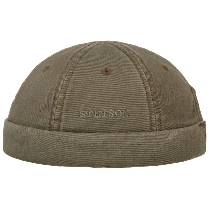 Stetson Docker Cotton UPF40+, brown-M - Sixpence