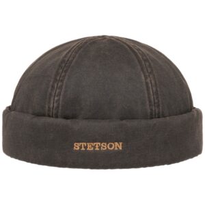 Stetson Docker Waxed Cotton UPF40+, Brun-2XL - Sixpence