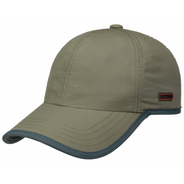 Stetson Kitlock Outdoor cap UPF40+, olive green-S - Baseball cap, kasket