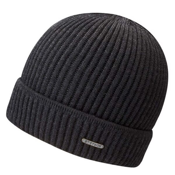 Stetson Merino uld hue-Sort - Hue