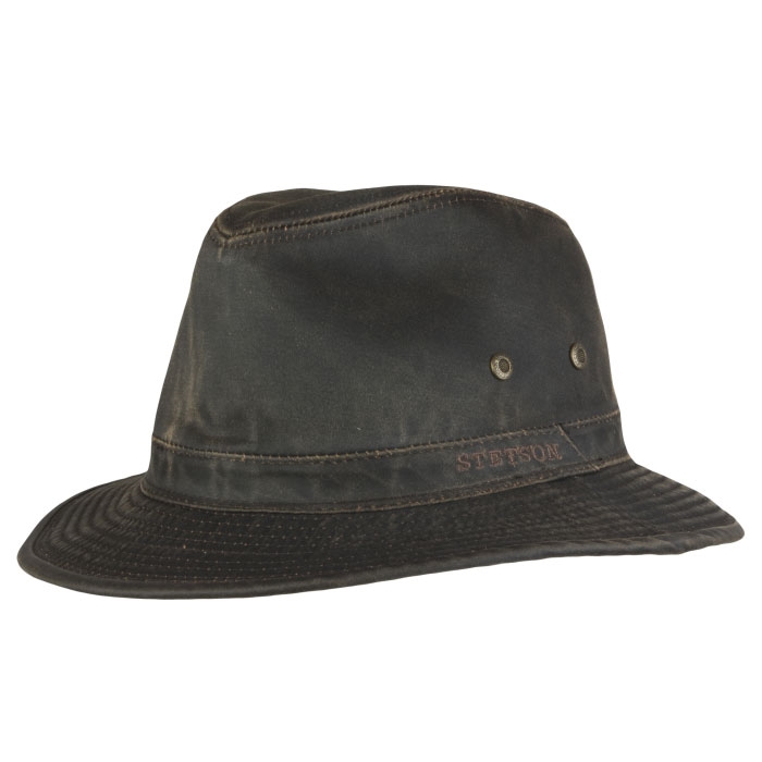 Stetson Traveller hat UPF80+, mørkebrun-2XL - Hat