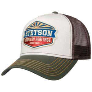 Stetson Trucker Cap American Heritage 1865, olive - Baseball cap, kasket