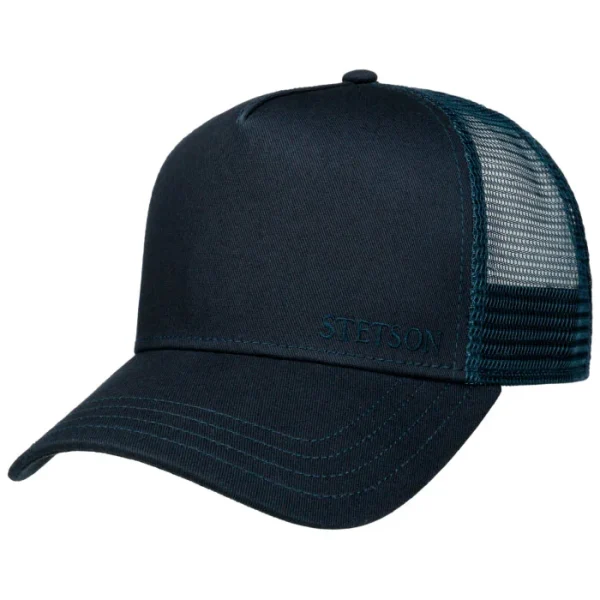 Stetson Trucker Cap Classic, Mørkeblå - Baseball cap, kasket