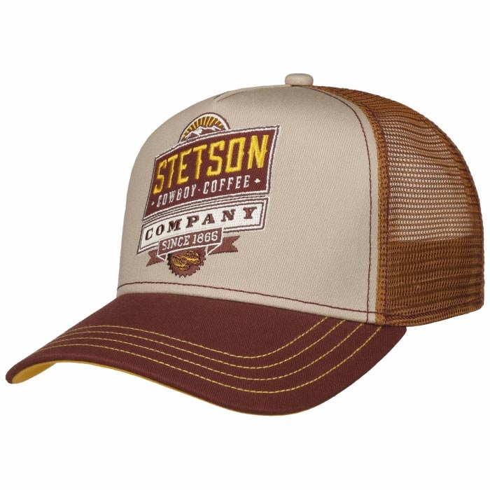 Stetson Trucker Cap Cowboy Coffee - Baseball cap, kasket