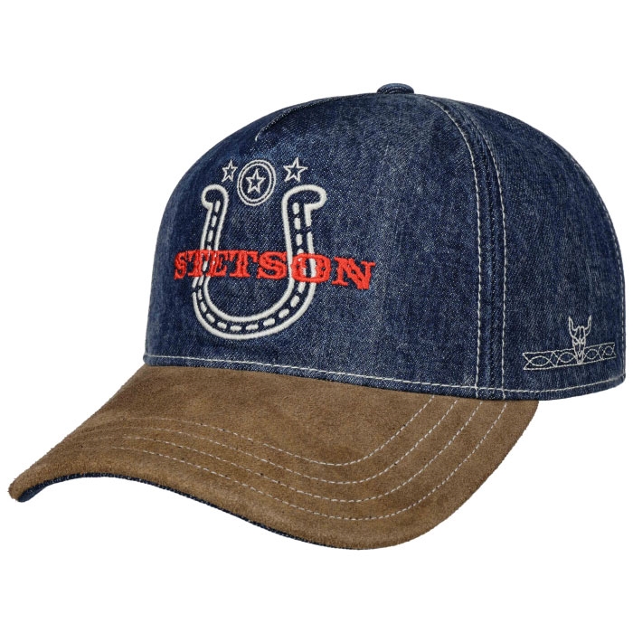 Stetson Trucker Cap Denim Western - Baseball cap, kasket