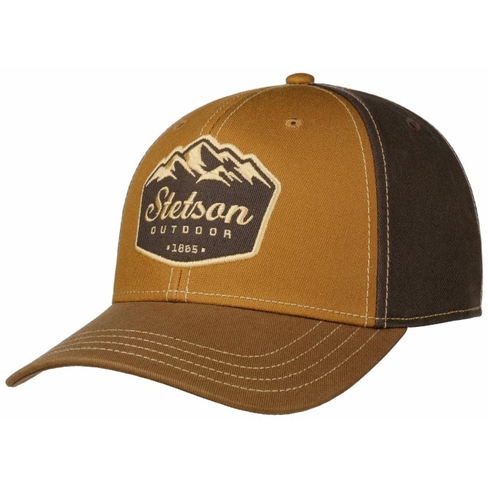 Stetson Trucker Cap Mountain, brun - Baseball cap, kasket