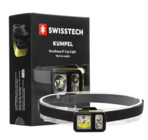 Swisstech kumpel pande og caplygte 400 lumen