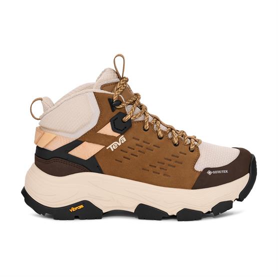 Teva Womens Grandview Max GTX, Honey Brown / Birch