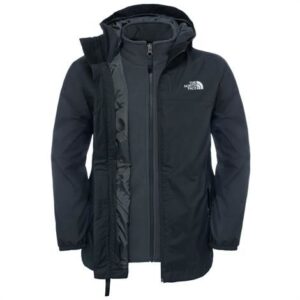 The North Face Boys Elden Rain Triclimate Jacket, Black