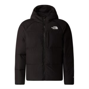 The North Face Boys North Down Hooded Jacket, Black