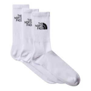 The North Face Everyday Standard Crew Sock, White - 3-Pack