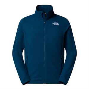 The North Face Mens 100 Glacier Full Zip, Midnight Petrol