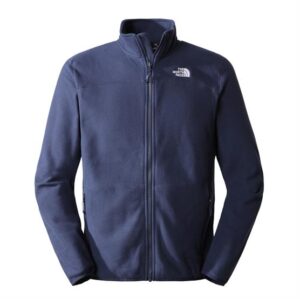 The North Face Mens 100 Glacier Full Zip, Summit Navy