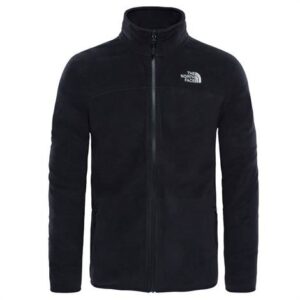 The North Face Mens 100 Glacier Jacket, Black