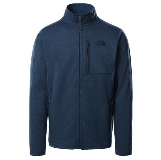 The North Face Mens Canyonlands Full Zip, Monterey Blue Heather