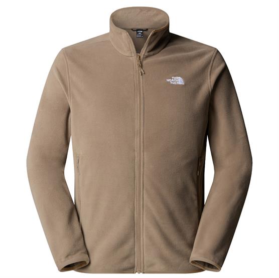 The North Face Mens Glacier Fleece Jacket, Mocha Brown
