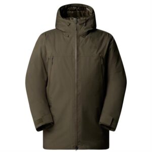The North Face Mens MTN Range Down Parka, New Taupe Green
