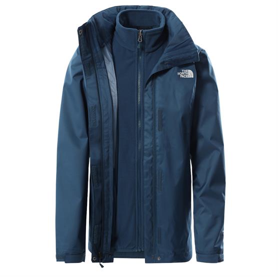 The North Face Womens Evolve II Triclimate Jacket, Monterey Blue
